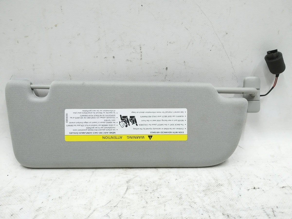 Illuminated sun visor left Audi E-tron 4KE857551D