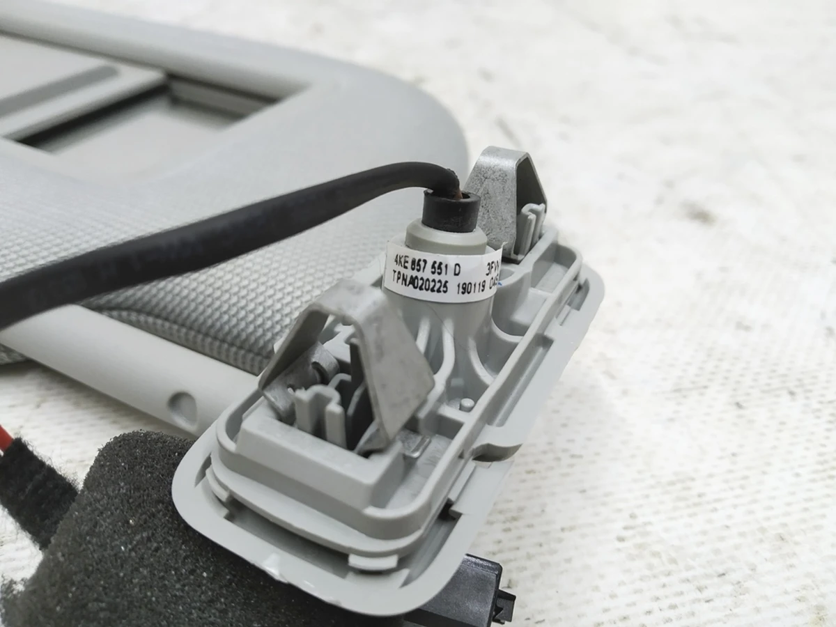 Illuminated sun visor left Audi E-tron 4KE857551D