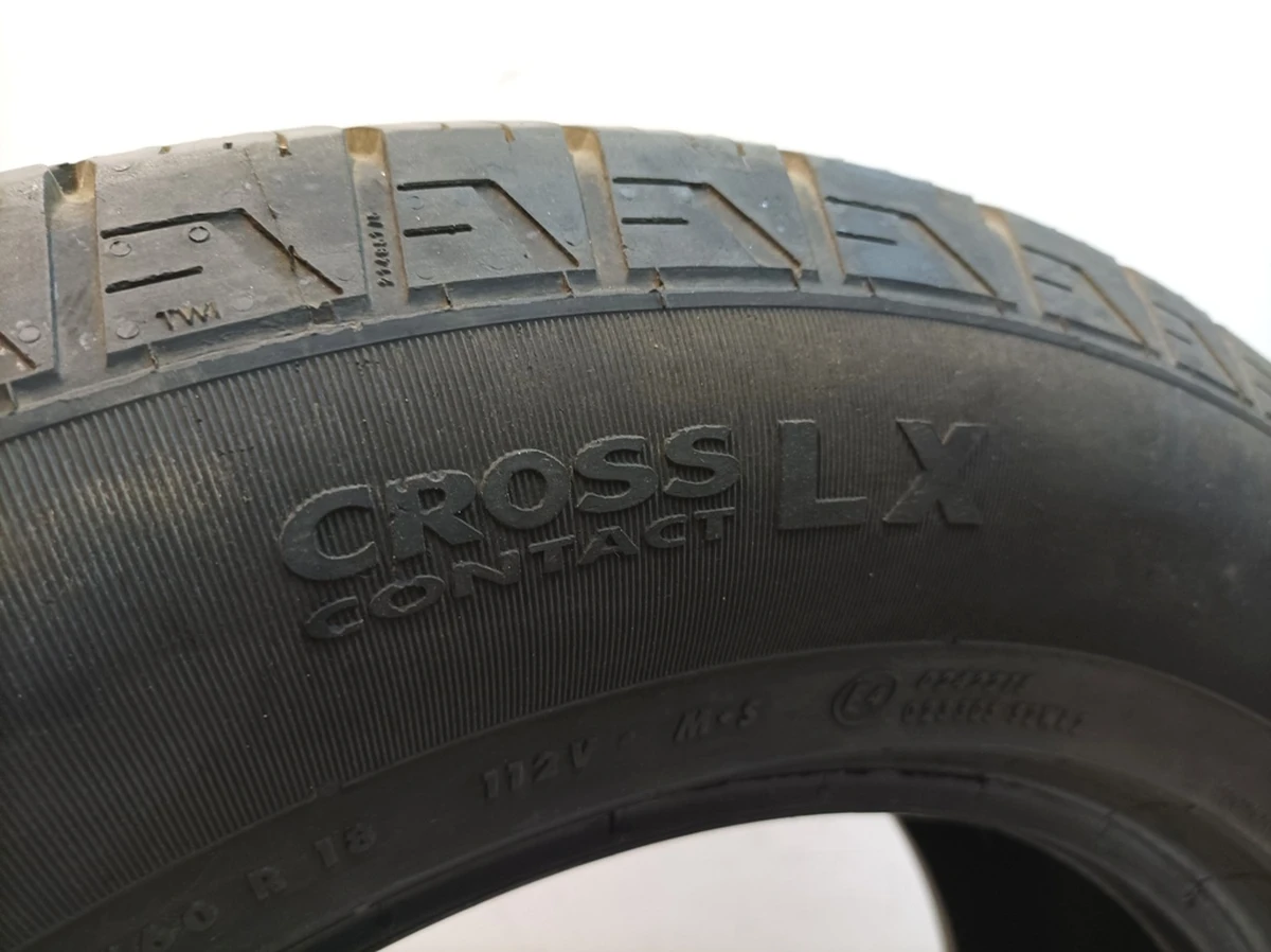 Шина Continental Cross ContactLX 255/60 R18 112V M S 5.12mm із пошкодженням Audi Q7 4M0601433
