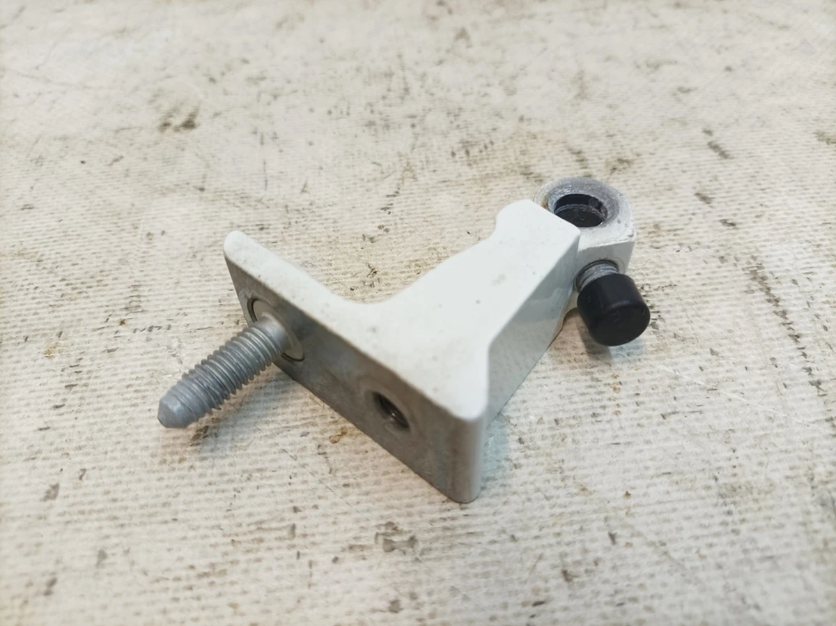 Door hinge right upper (half) lower part Ibis White Audi Q7 4M0831404E