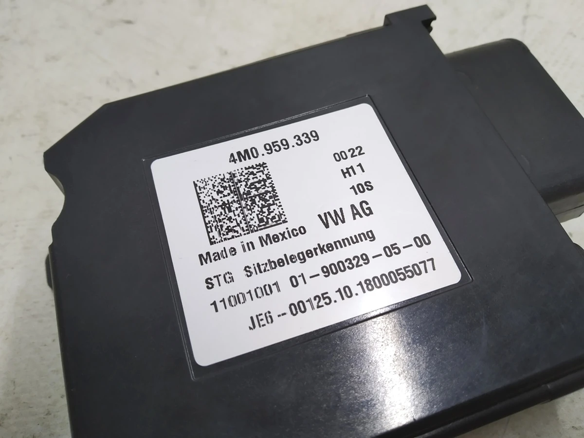 Seat occupied recognition control unit Audi A7 4M0959339