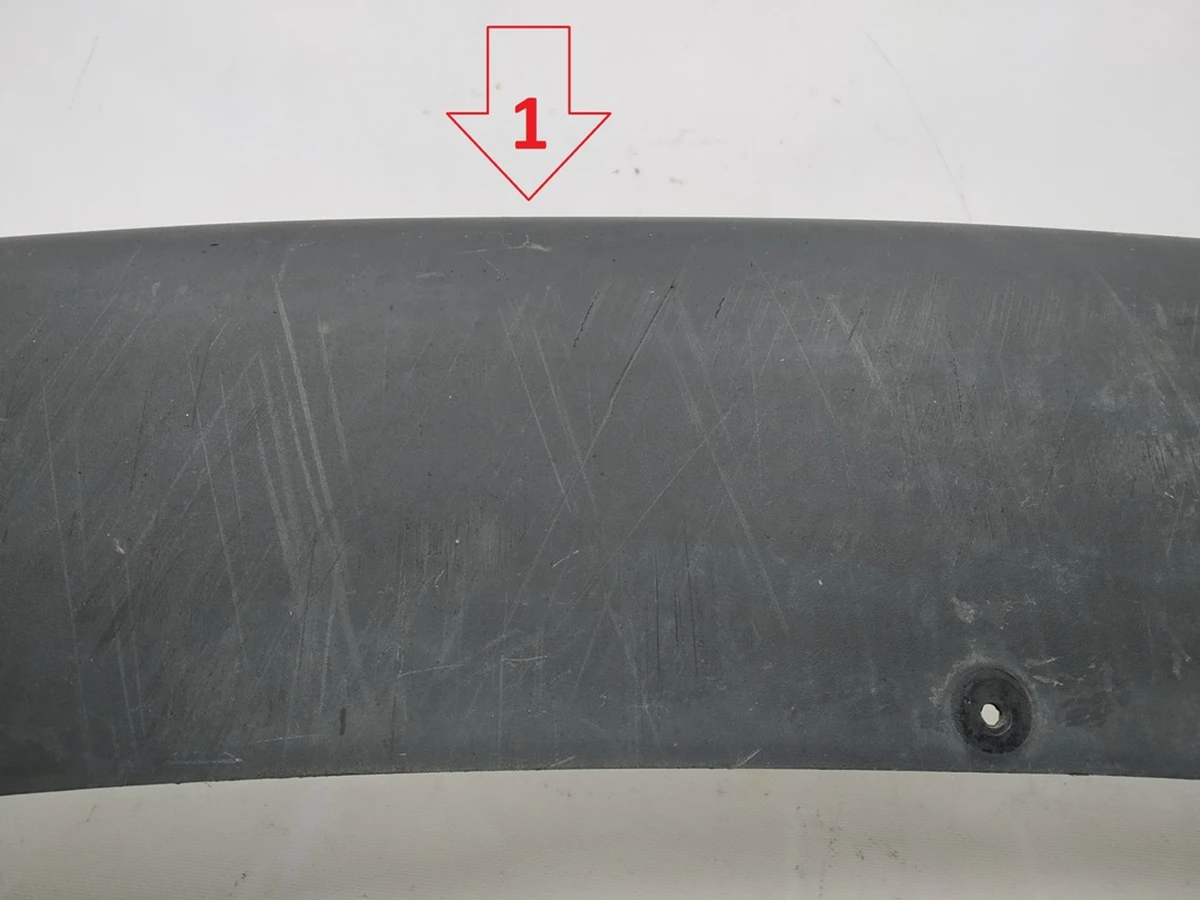 Front lower bumper cover (lip) damaged BMW i3 51117296817