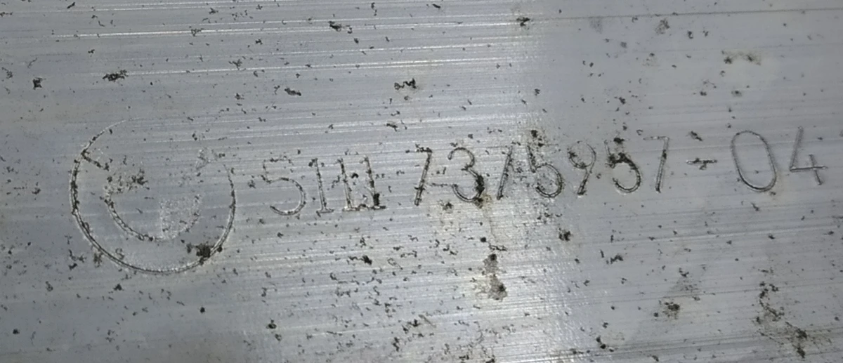 Deformation element, front left BMW I3 51117375957