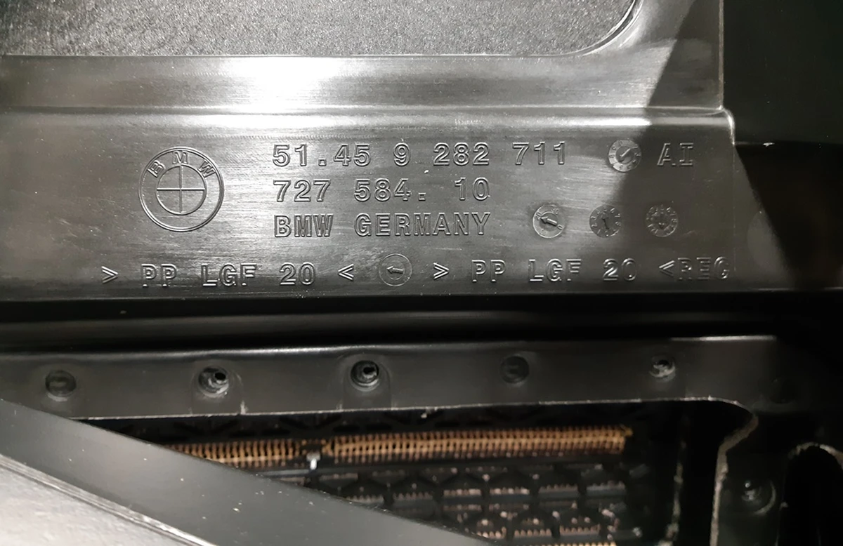 Trim panel dashboard DALBERGIABRAUN BMW I3 51459282690