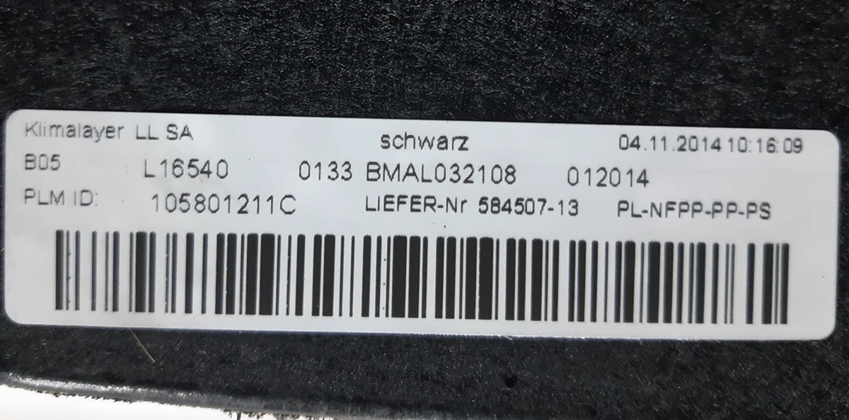 Trim panel dashboard DALBERGIABRAUN BMW I3 51459282690