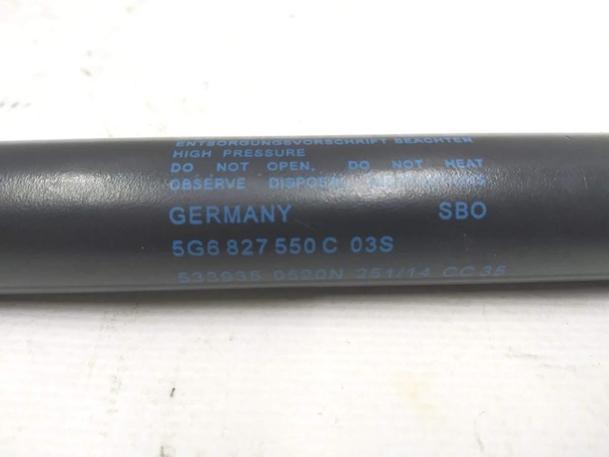 Амортизатор газовий (упор) кришки багажника правий лівий Volkswagen E-GOLF 5G6827550C