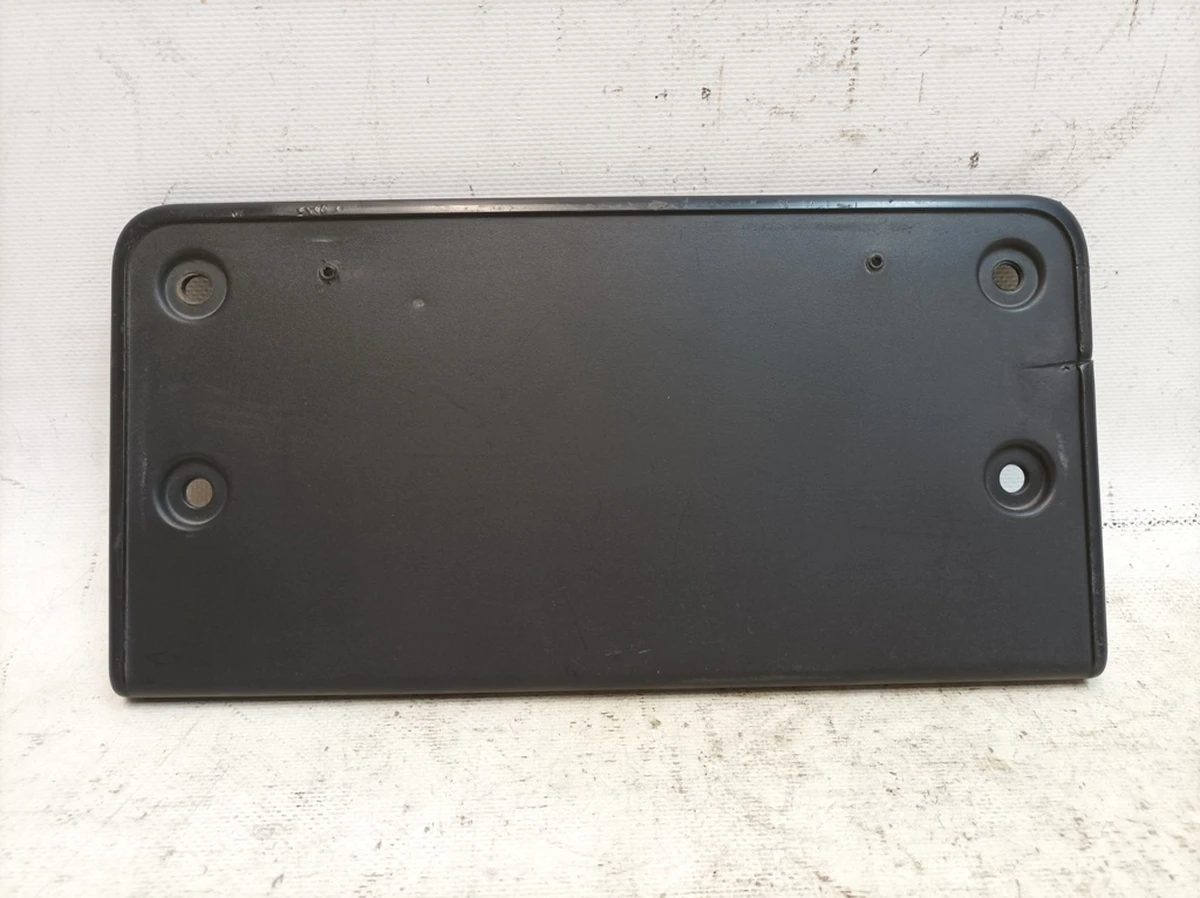 Кронштейн номерного знака передній чорний satinschwarz із пошкодженням Volkswagen E-GOLF 5GE807287A