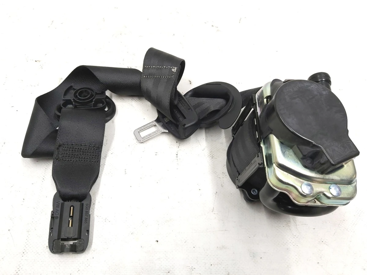 Триточковий ремінь безпеки з автоматичної котушкою і преднатяжителем передній правий Volkswagen E-GOLF 5GM857706DRAA