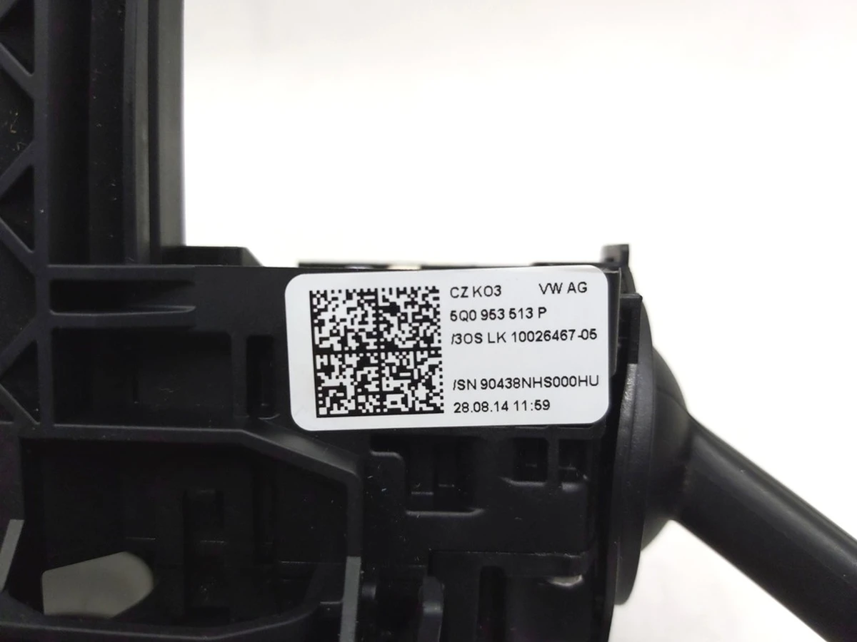 Электронный модуль комбинации подрулевых переключателей в сборе Volkswagen E-GOLF 5Q0953513P