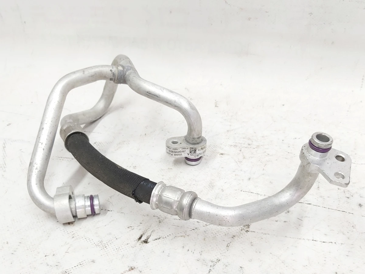 Air conditioning pipeline assembly Volkswagen E-GOLF 5QE820033A; assembled sealing ring 4E0260749A, 4E0260749B