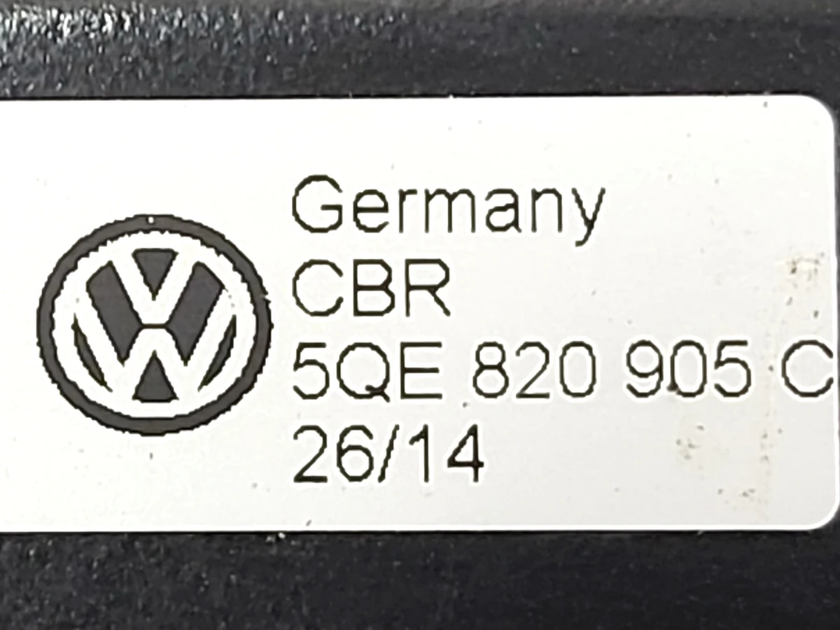 Cooling system bracket main Volkswagen E-GOLF 5QE820905C