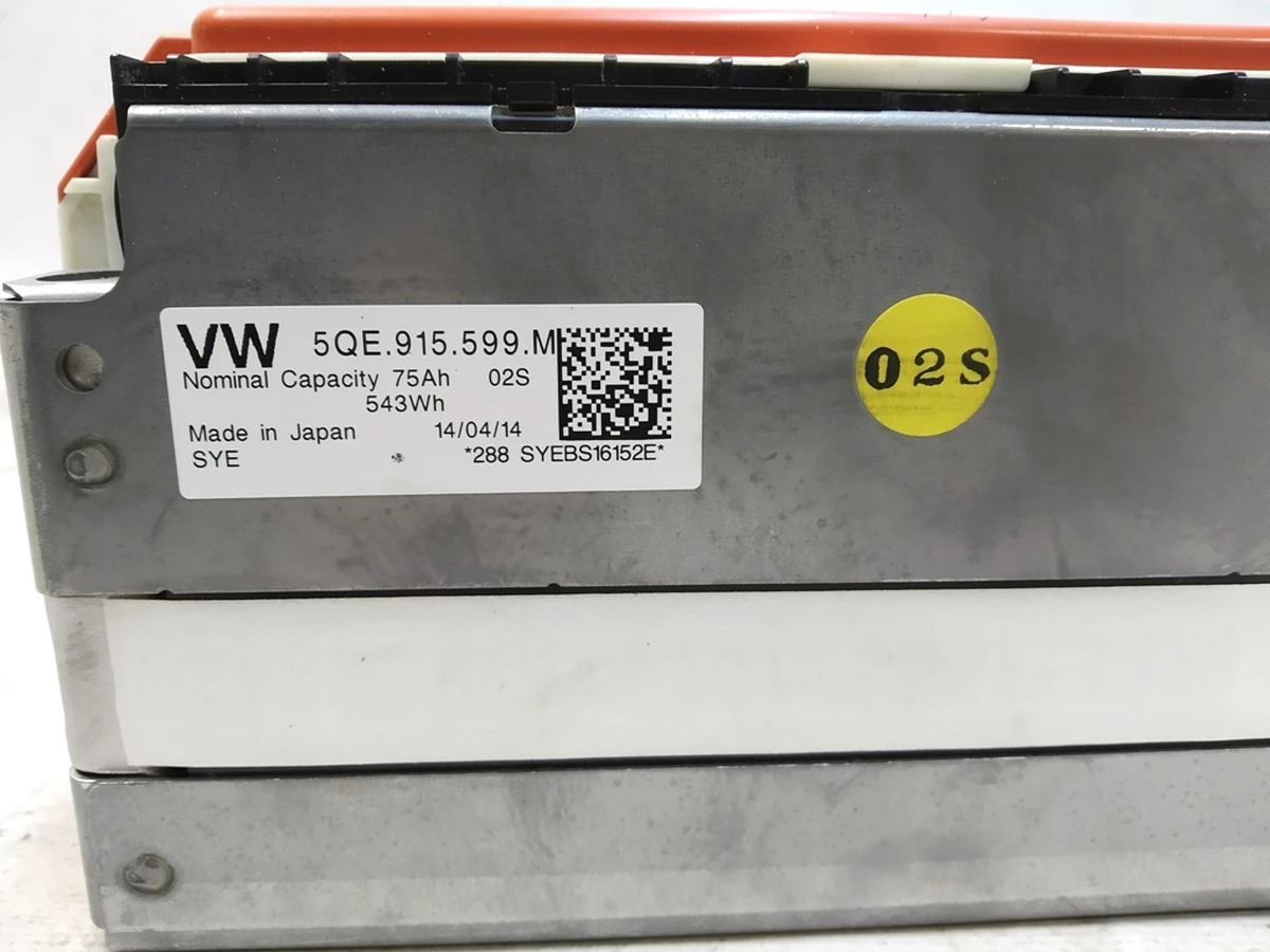 Модуль високовольтний АКБ 3P2S Panasonic Li-ion 7.6V 75Ah 543Wh E-GOLF Volkswagen 5QE.915.599.M