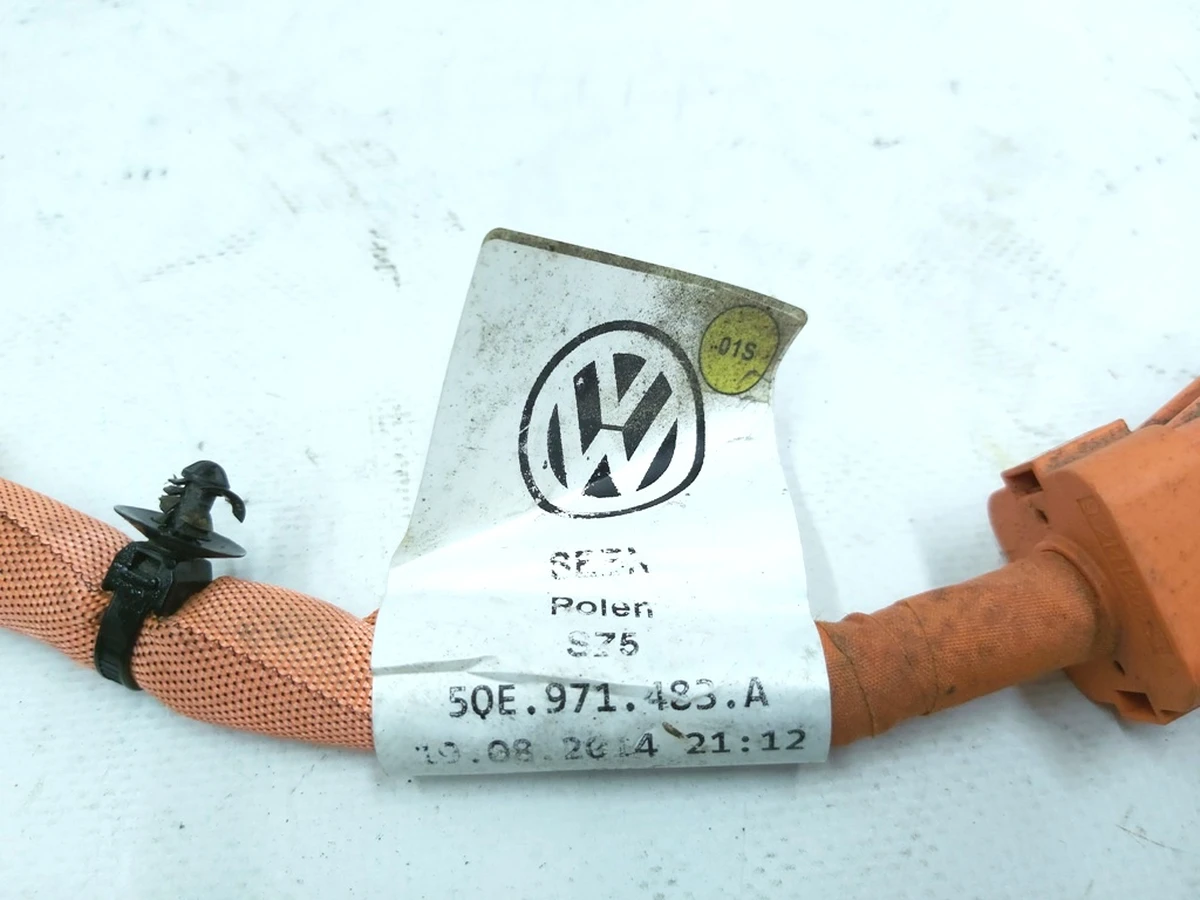 Провід високовольтний для зарядного пристрою силовий / керуючий електрон. модуль електричного приводу VW E-GOLF 5QE971483A