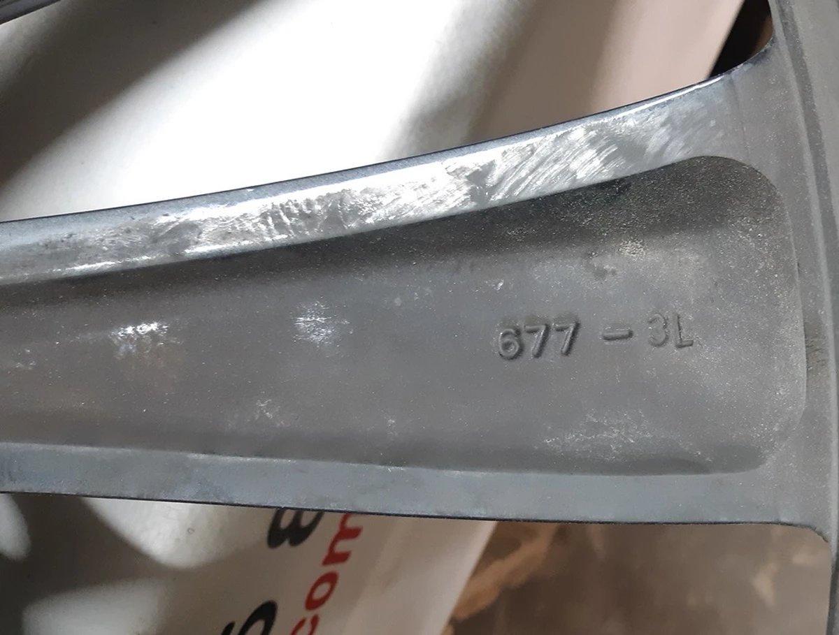 4 Диск колісний GREY TURBINE 21x8.5 J з пошкодженням Tesla model S, model S REST 1054042-00-B