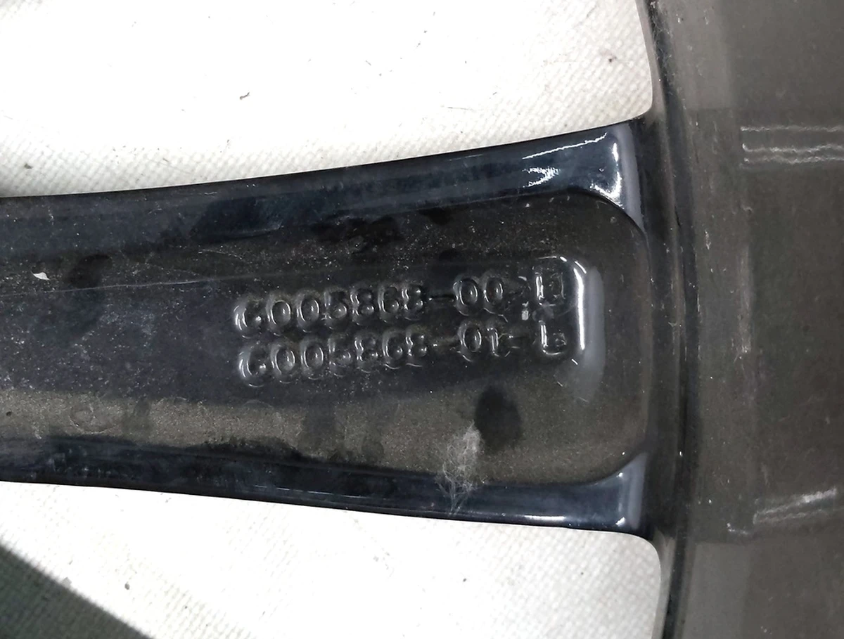 4 Диск колёсный BLACK TURBINE 21x8.5 J Tesla model S, model S REST 1054042-00-B