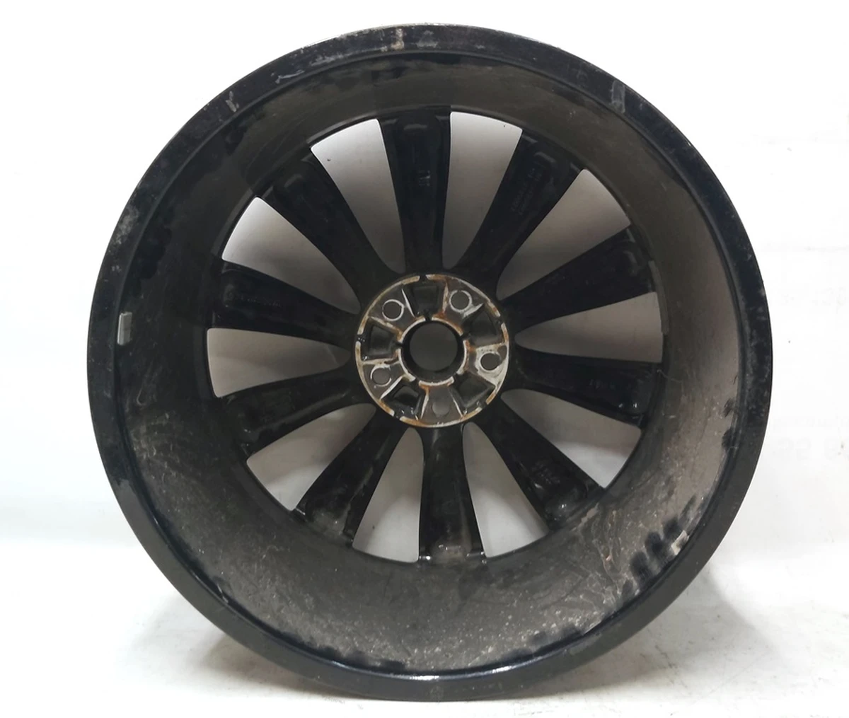 4 WHEEL, 21X8.5 - BLACK TURBINE 21x8.5 J Tesla model S, model S REST 1054042-00-B