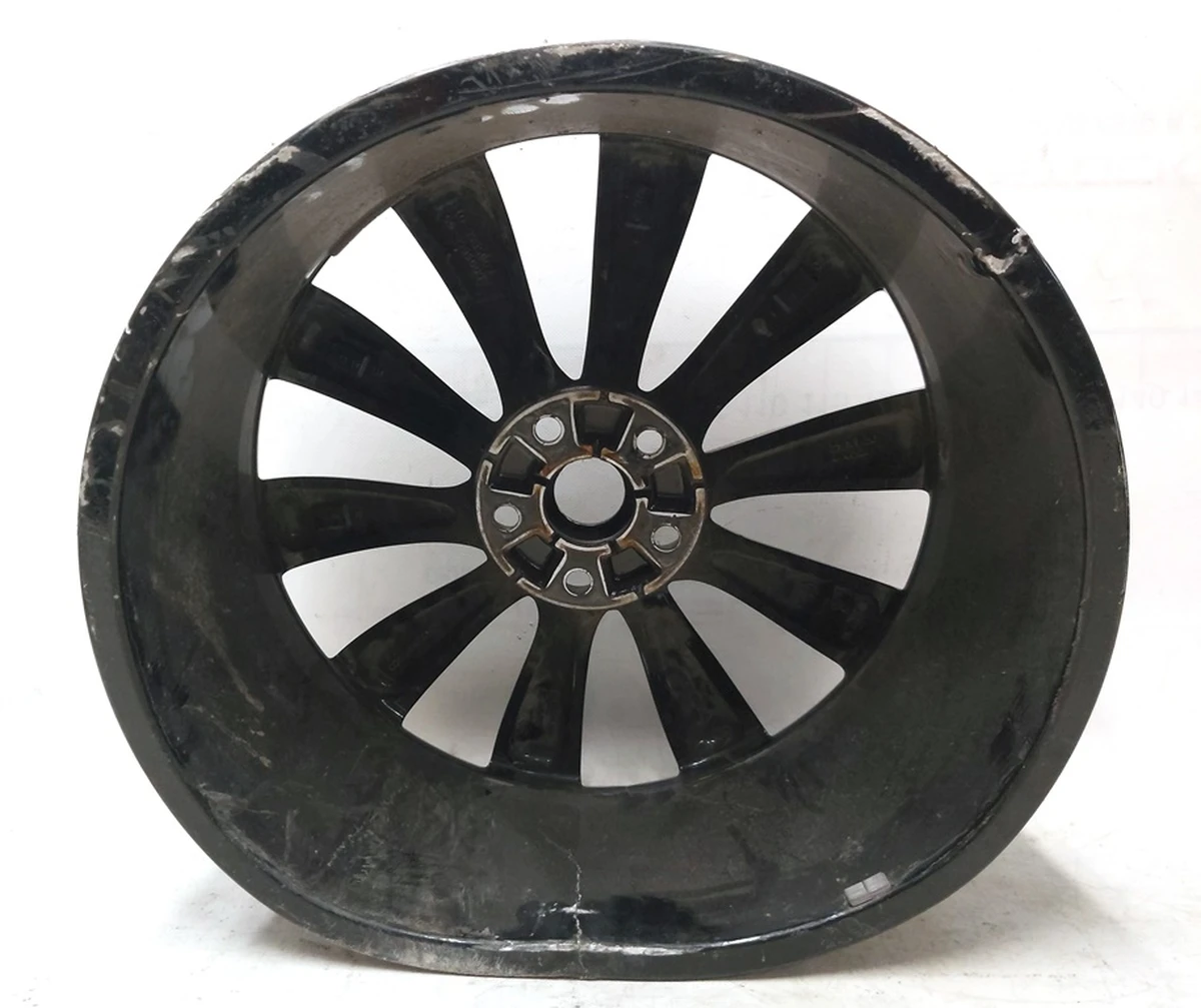 4 WHEEL, 21X8.5 - BLACK TURBINE 21x8.5 J with damage Tesla model S, model S REST 1054042-00-B