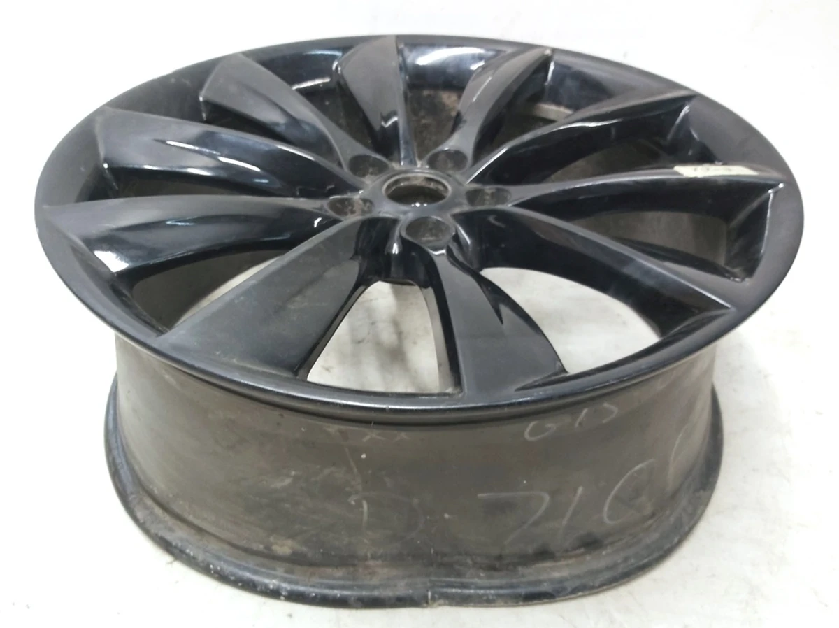 4 WHEEL, 21X8.5 - BLACK TURBINE 21x8.5 J with damage Tesla model S, model S REST 1054042-00-B