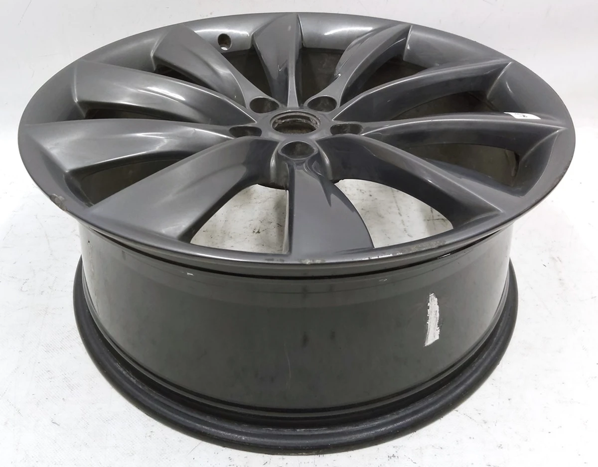 4 Диск колесный GREY TURBINE 21x8.5 J с повреждением Tesla model S, model S REST 1054042-00-B