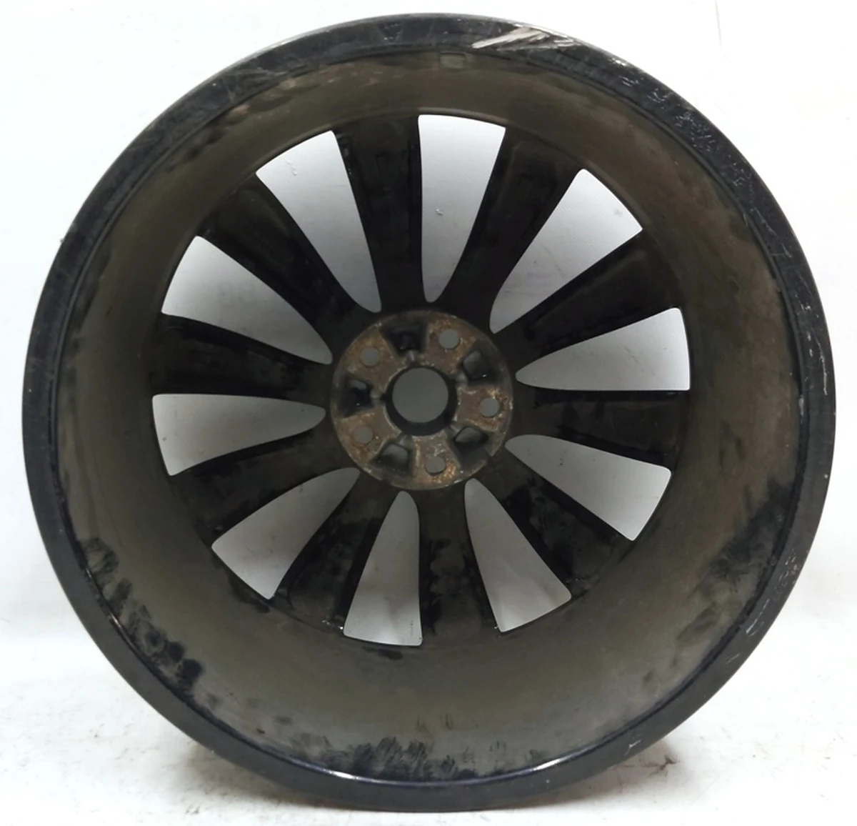 4 Диск колёсный BLACK TURBINE 21x8.5 J с повреждением Tesla model S, model S REST 1054042-00-B