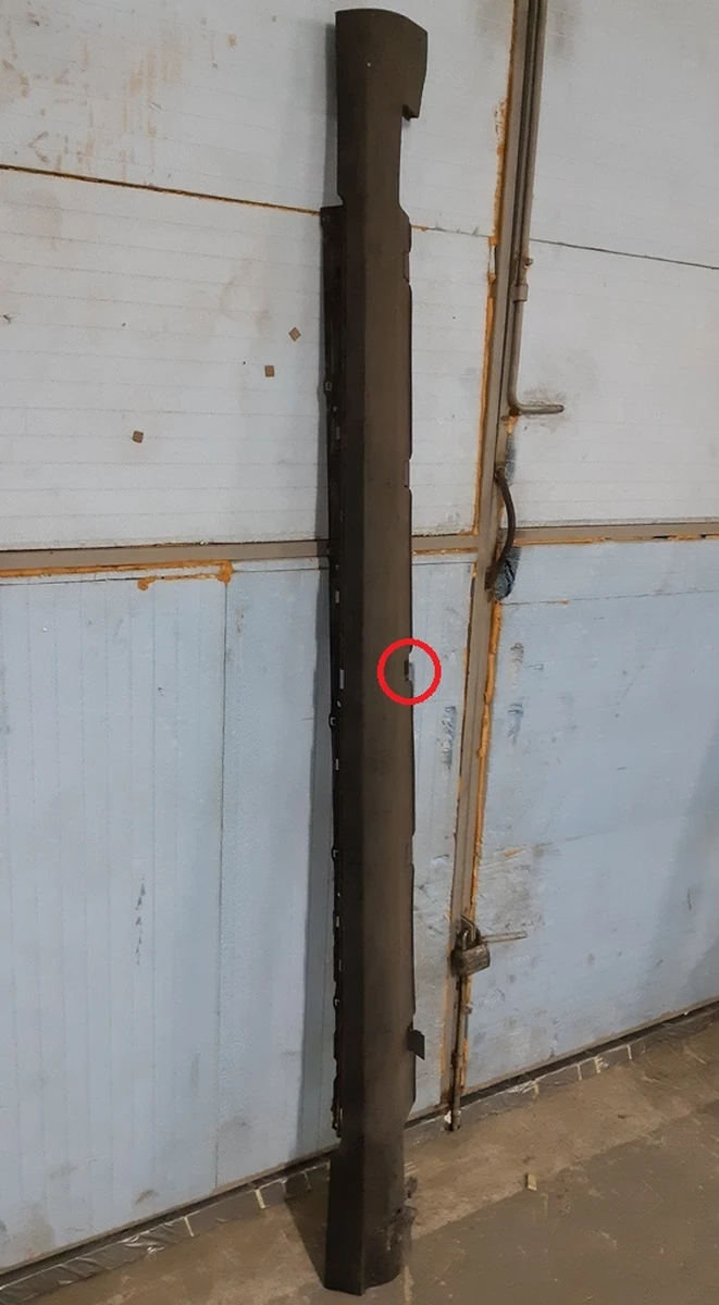 1 Накладка порога правая рокерная панель (структурная) Tesla model S, model S REST 6005875-00-J