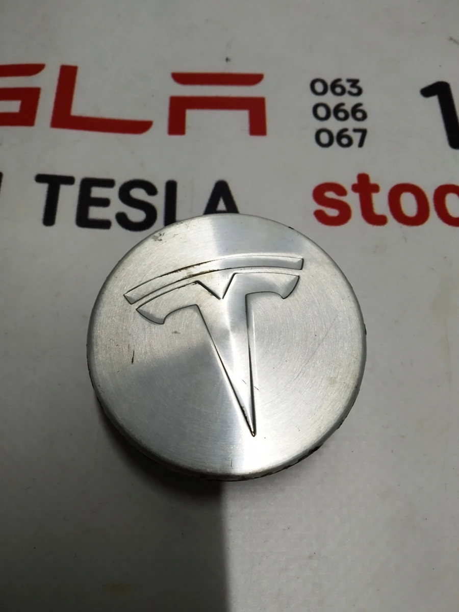 5 Ковпачок центральний колісного диска (SILVER) Tesla model S, model S REST, model X, model 3, model Y 6005879-00-A