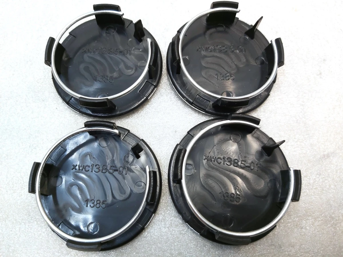 9 Ковпачок центральний колісного диска 58mm MATTE BLACK (комплект 4 штуки) Tesla all models 6005879