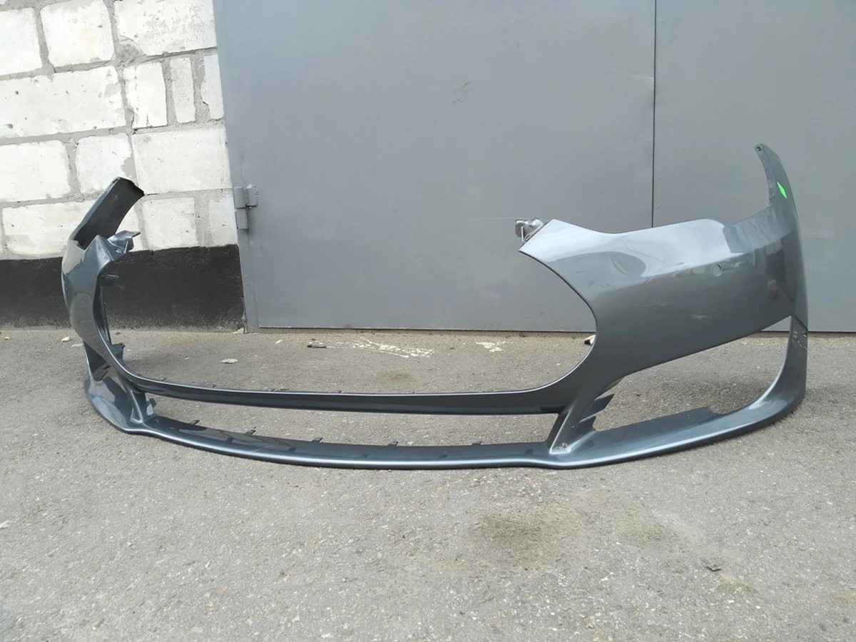 1 Бампер передній під 4 парктроніка PMTG паяний під фарбування Tesla model S 1068759-00-A