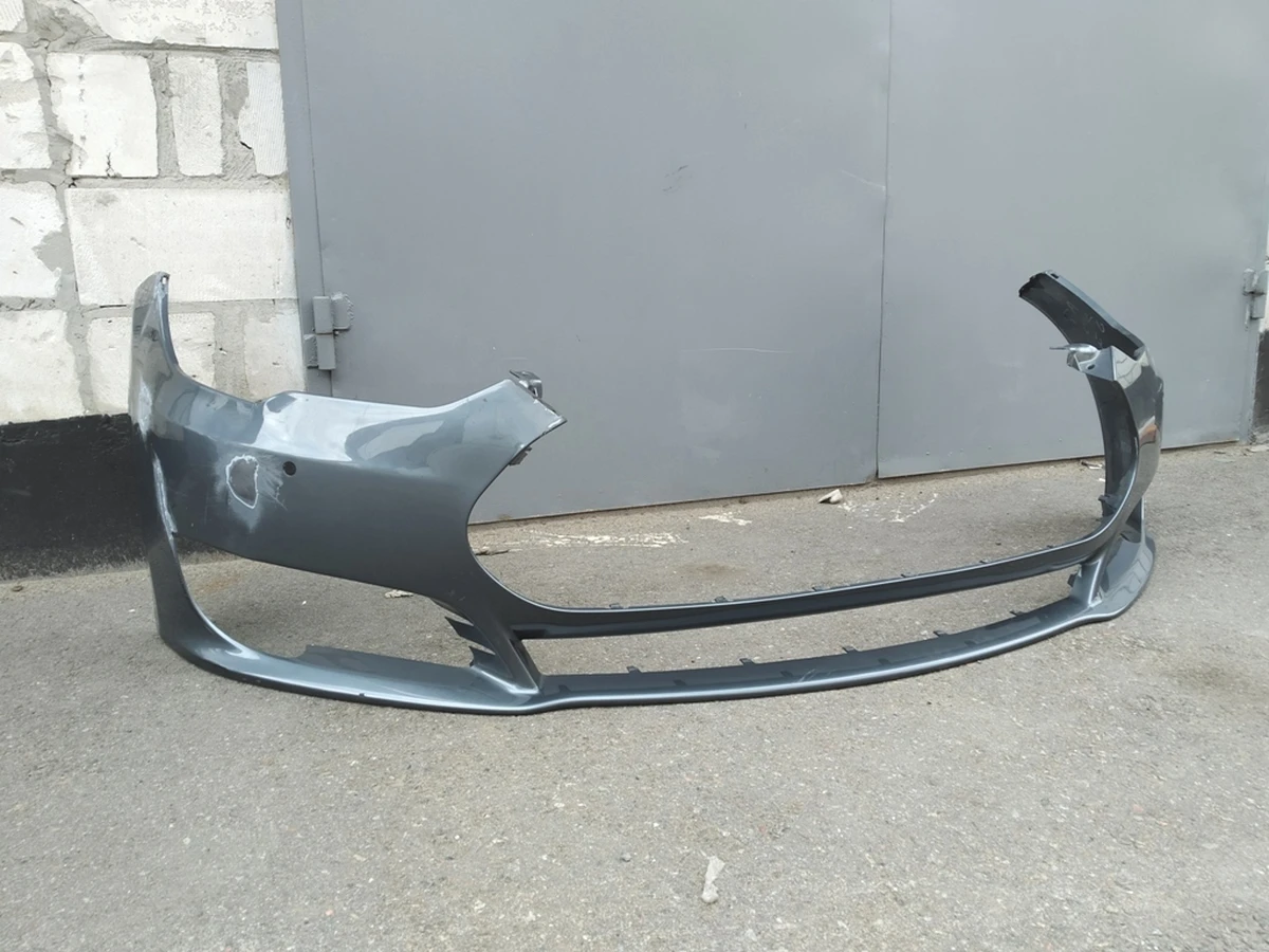 1 Бампер передній під 4 парктроніка PMTG паяний під фарбування Tesla model S 1068759-00-A