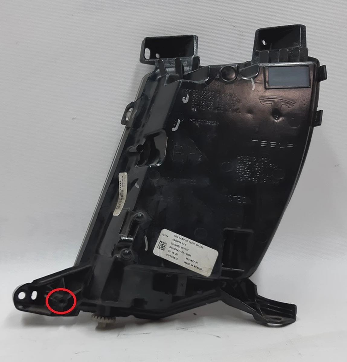 Фара протитуманна права (повна) FRT FOG ECE EU із пошкодженням Tesla model S, model S REST 6005916-00-G