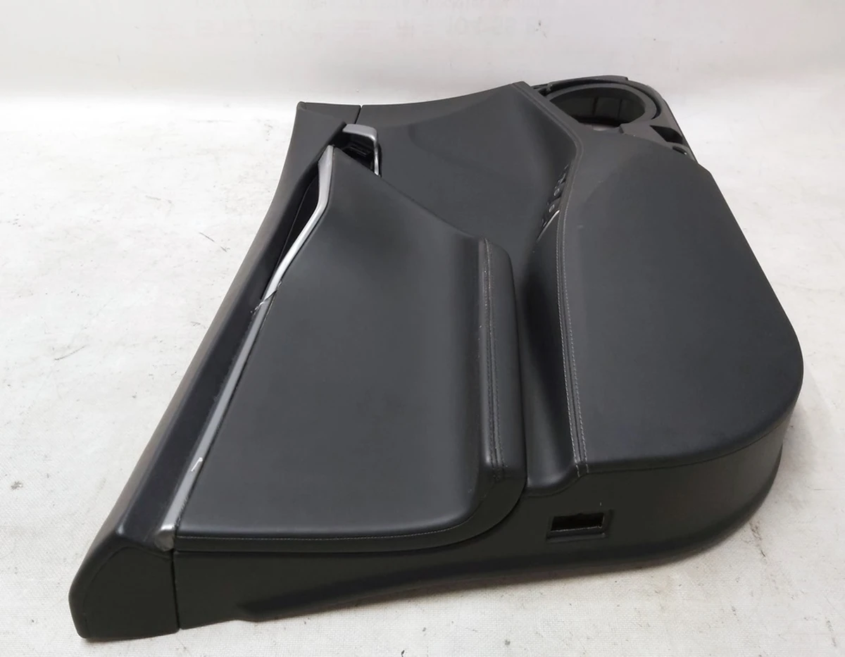 1 DOOR TRIM ASSEMBLY, FRONT LEFT HAND PURB/PVCB/PVCB BLACK (without speaker trim) Tesla model S, model S REST 6006071-22-M