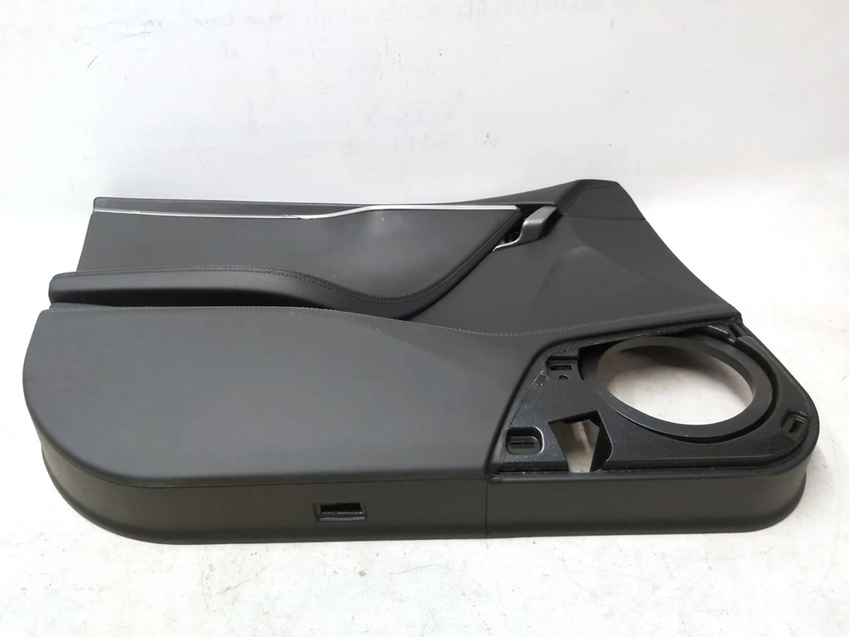 1 DOOR TRIM ASSEMBLY, FRONT LEFT HAND PURB/PVCB/PVCB BLACK (without speaker trim) Tesla model S, model S REST 6006071-22-M