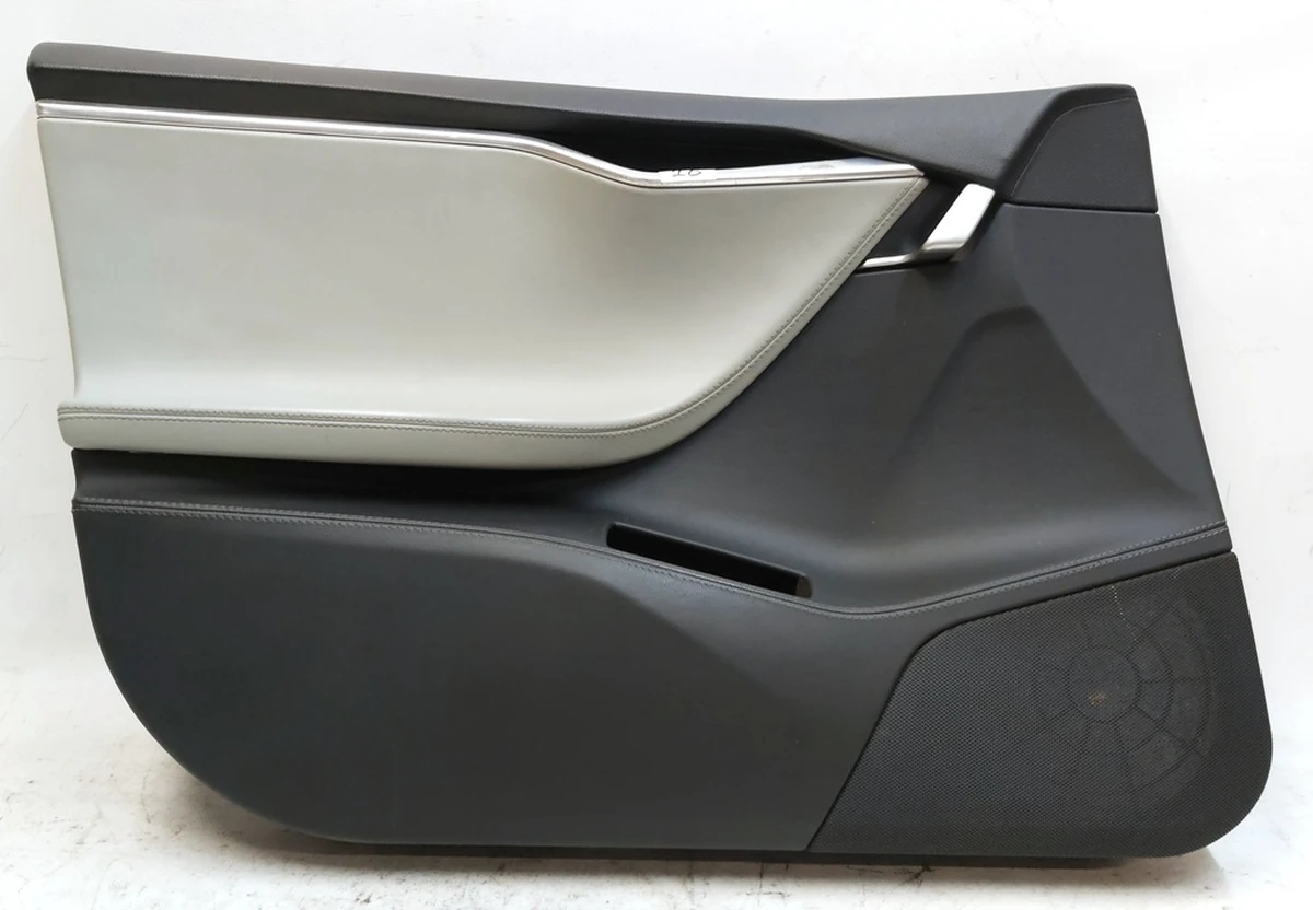 1 DR FR LH NO ADPT PUR/PVC BLACK/GREY Without Power Window with Damage Tesla model S, model S REST 6006071-24-M