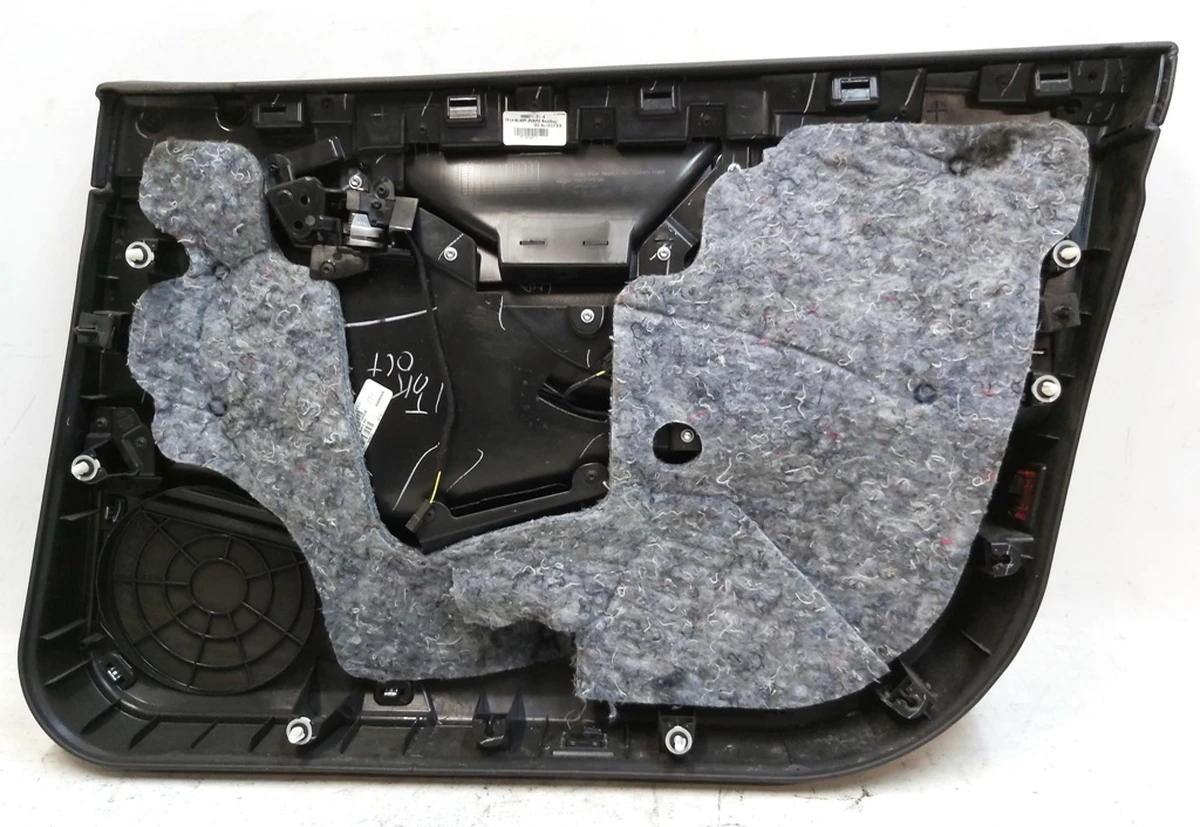 1 DR FR LH NO ADPT PUR/PVC BLACK/GREY Without Power Window with Damage Tesla model S, model S REST 6006071-24-M