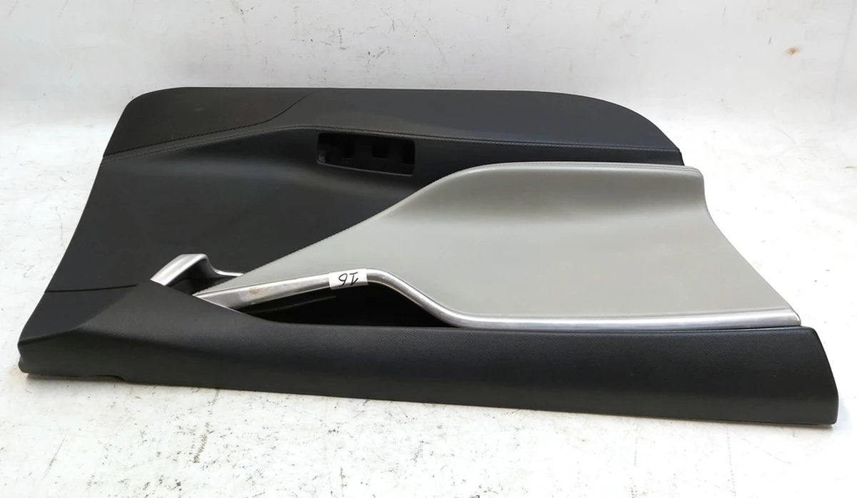 1 DR FR LH NO ADPT PUR/PVC BLACK/GREY Without Power Window with Damage Tesla model S, model S REST 6006071-24-M