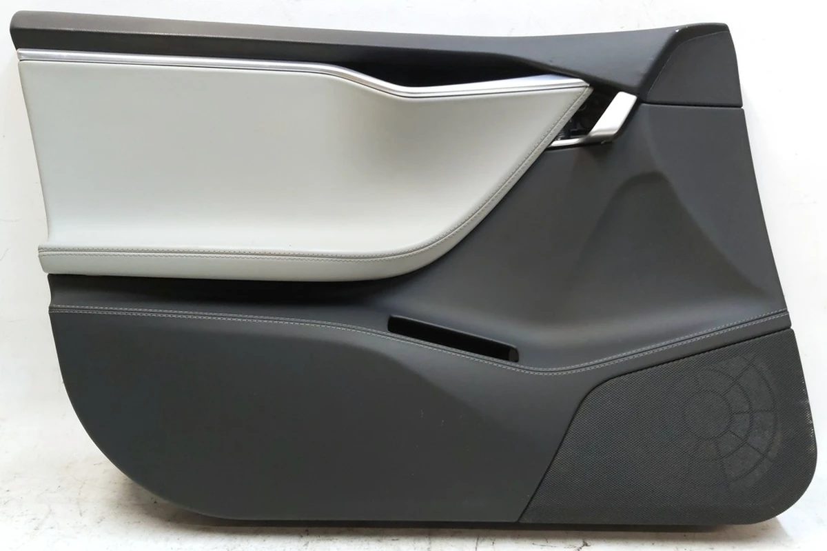 1 DR FR LH NO ADPT PUR/PVC BLACK/GREY Without Power Window with Damage Tesla model S, model S REST 6006071-24-M