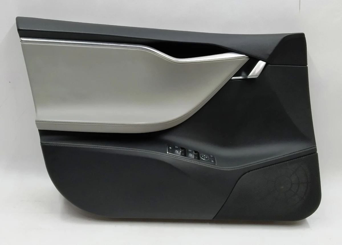 1 Front Left Door Map Assembly NO ADPT PUR/PVC BLACK/GREY Tesla model S, model S REST 6006071-24-M