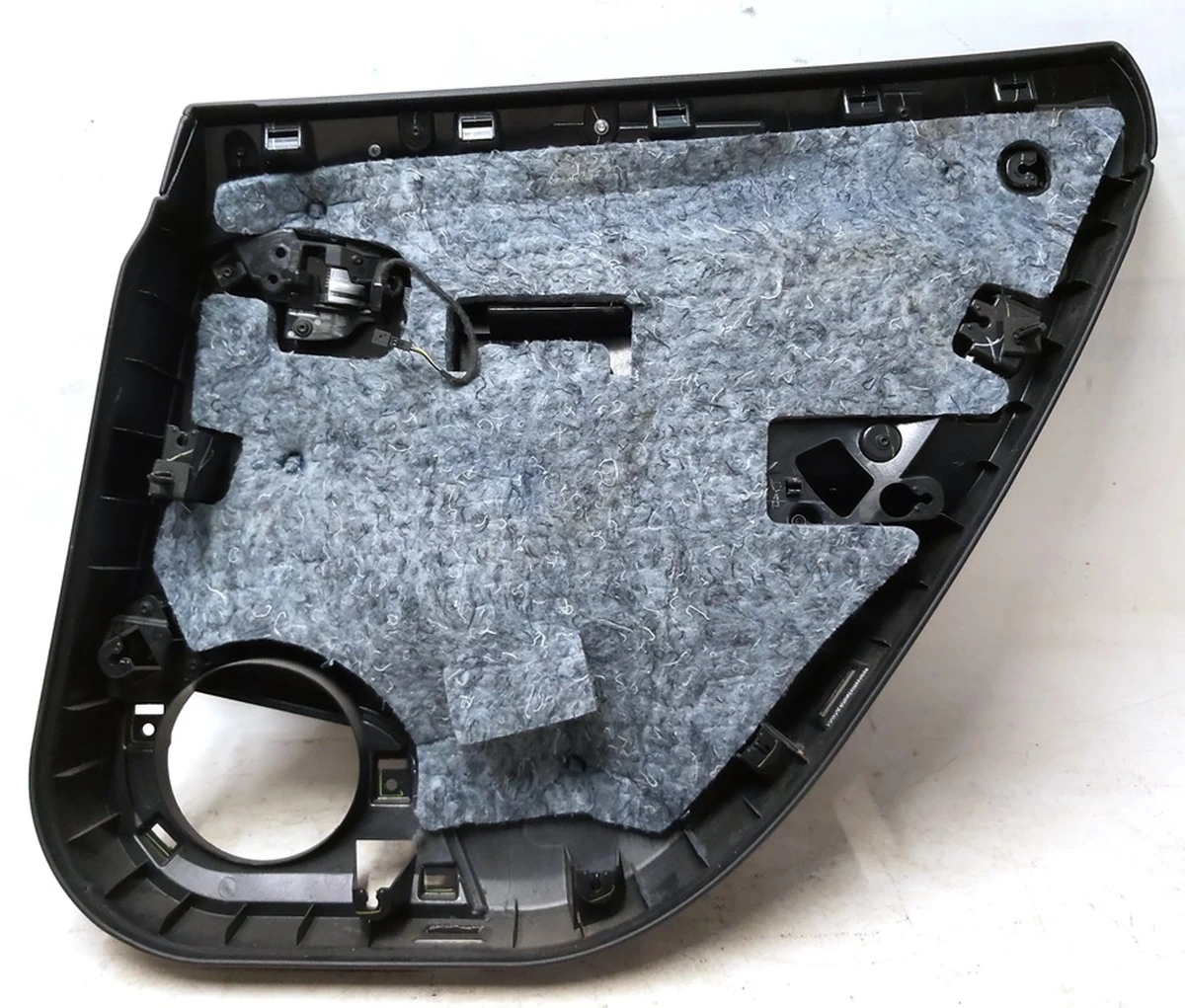 2 Карта дверей задньої лівої в зборі PURB/PVCB/PVCB BLACK (без декоративної накладки динаміка) Tesla model S, model S REST 6006133-11-L