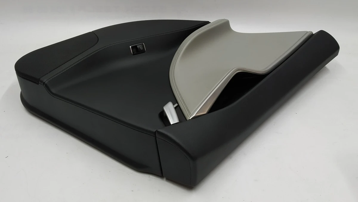 2 Карта дверей задньої лівої у зборі PUR/PVC BLACK/GREY (з пошкодженням) Tesla model S, model S REST 6006133-13-L