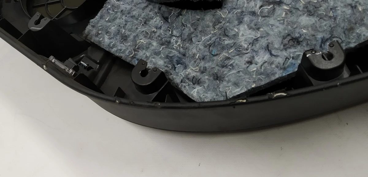 2 Карта дверей задньої лівої у зборі PUR/PVC BLACK/GREY (з пошкодженням) Tesla model S, model S REST 6006133-13-L