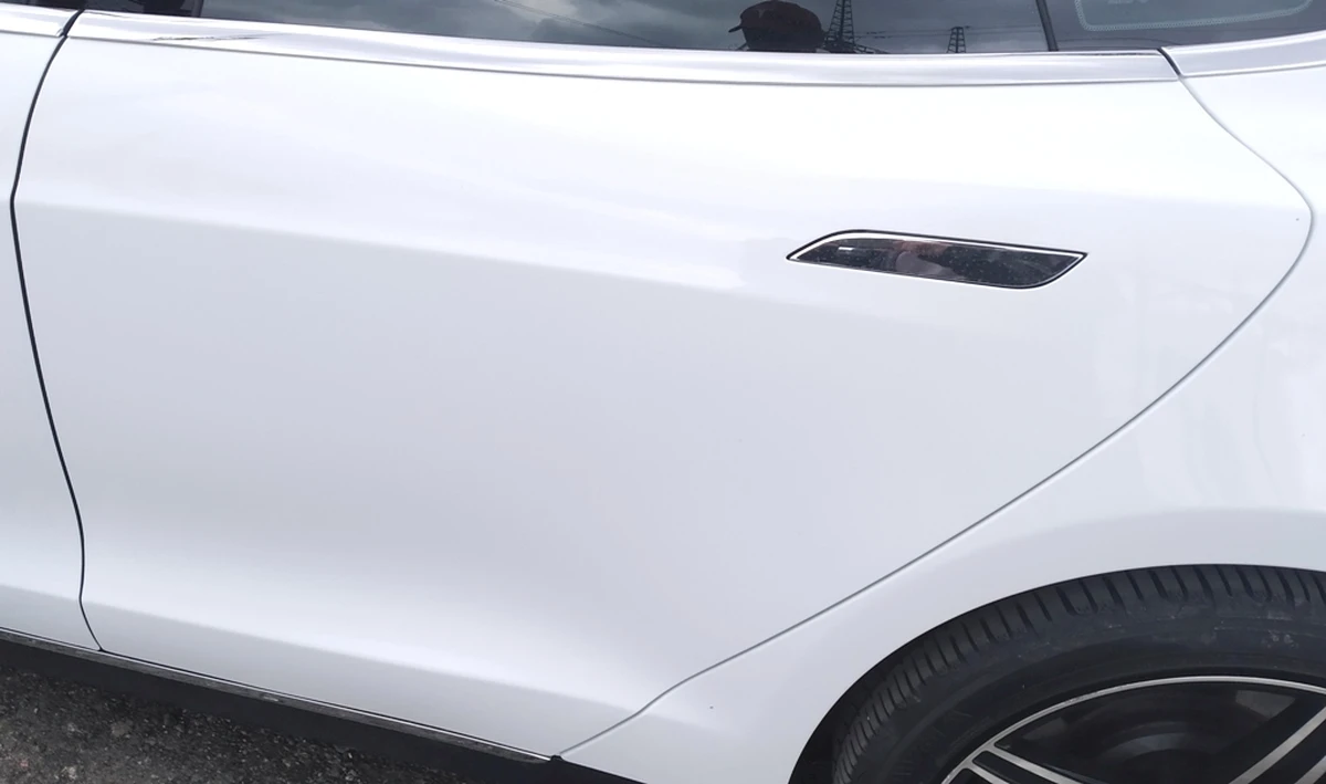 5 Дверь задняя левая (металл) PBCW Tesla model S, model S REST 6006394-E0-H