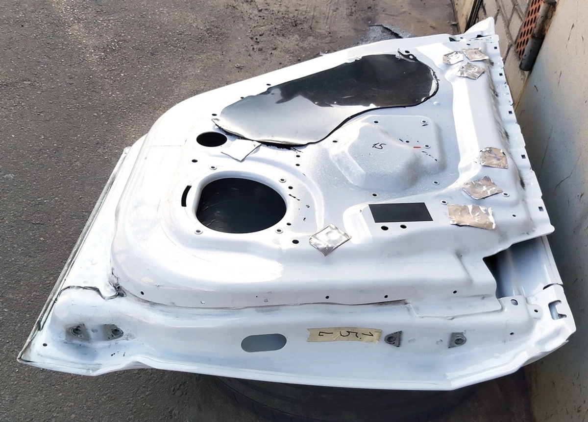 5 Дверь задняя левая (металл) PBCW Tesla model S, model S REST 6006394-E0-H