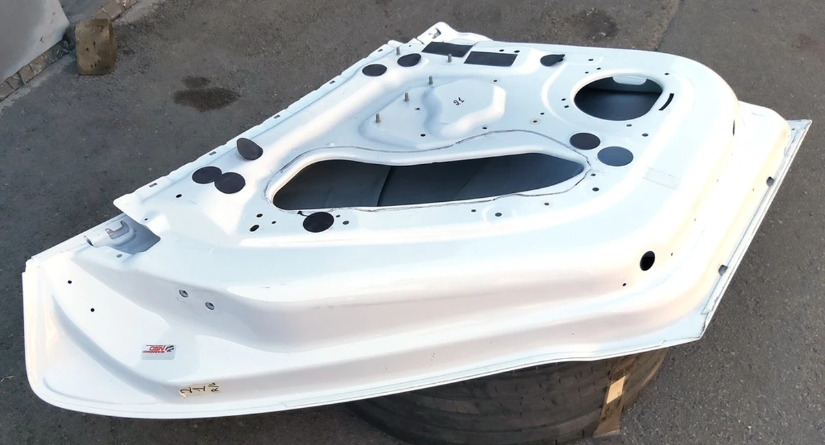 5 Дверь задняя левая (металл) PBCW Tesla model S, model S REST 6006394-E0-H