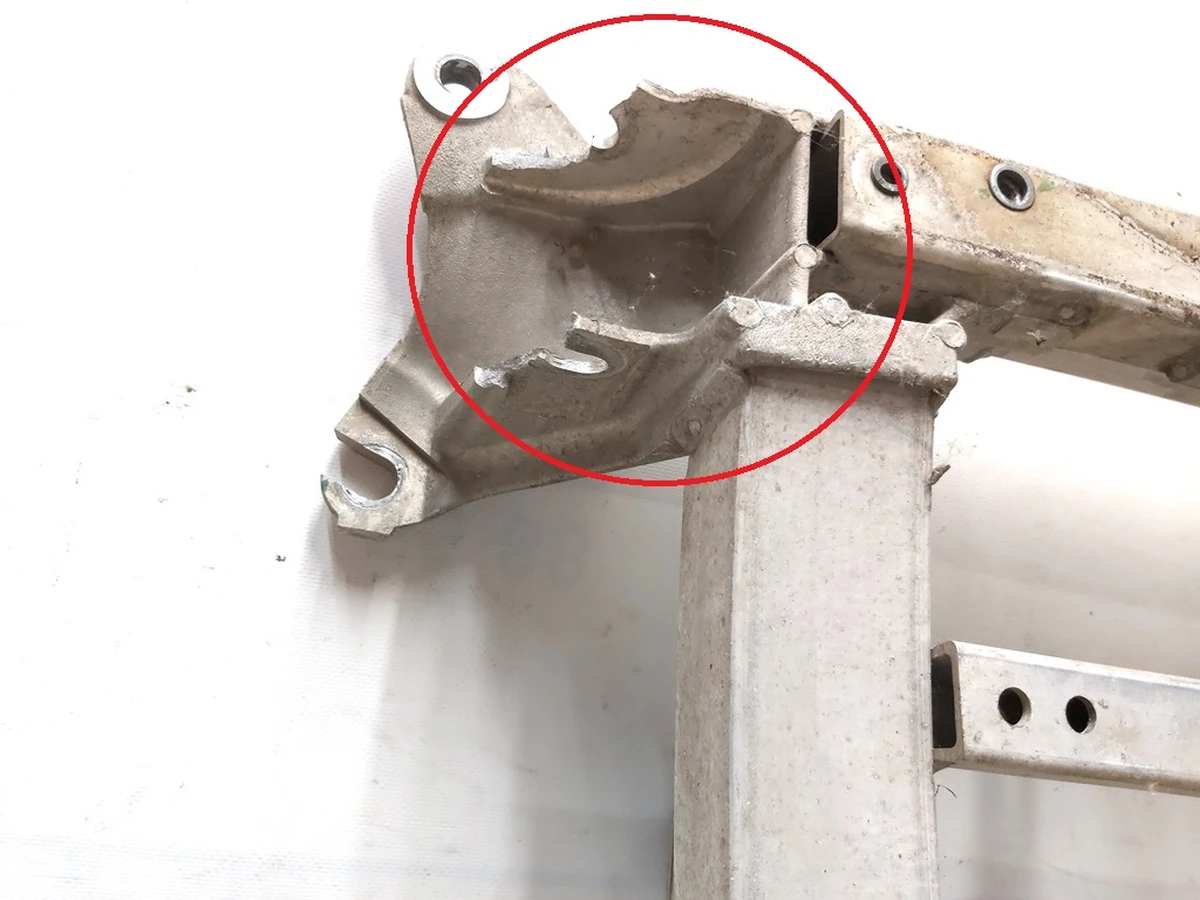 1 Подрамник передний RWD с повреждением Tesla model S 6006417-00-G