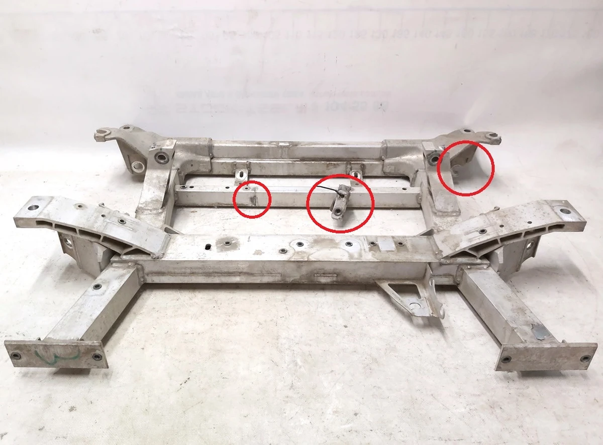 1 Подрамник передний RWD с повреждением Tesla model S 6006417-00-G