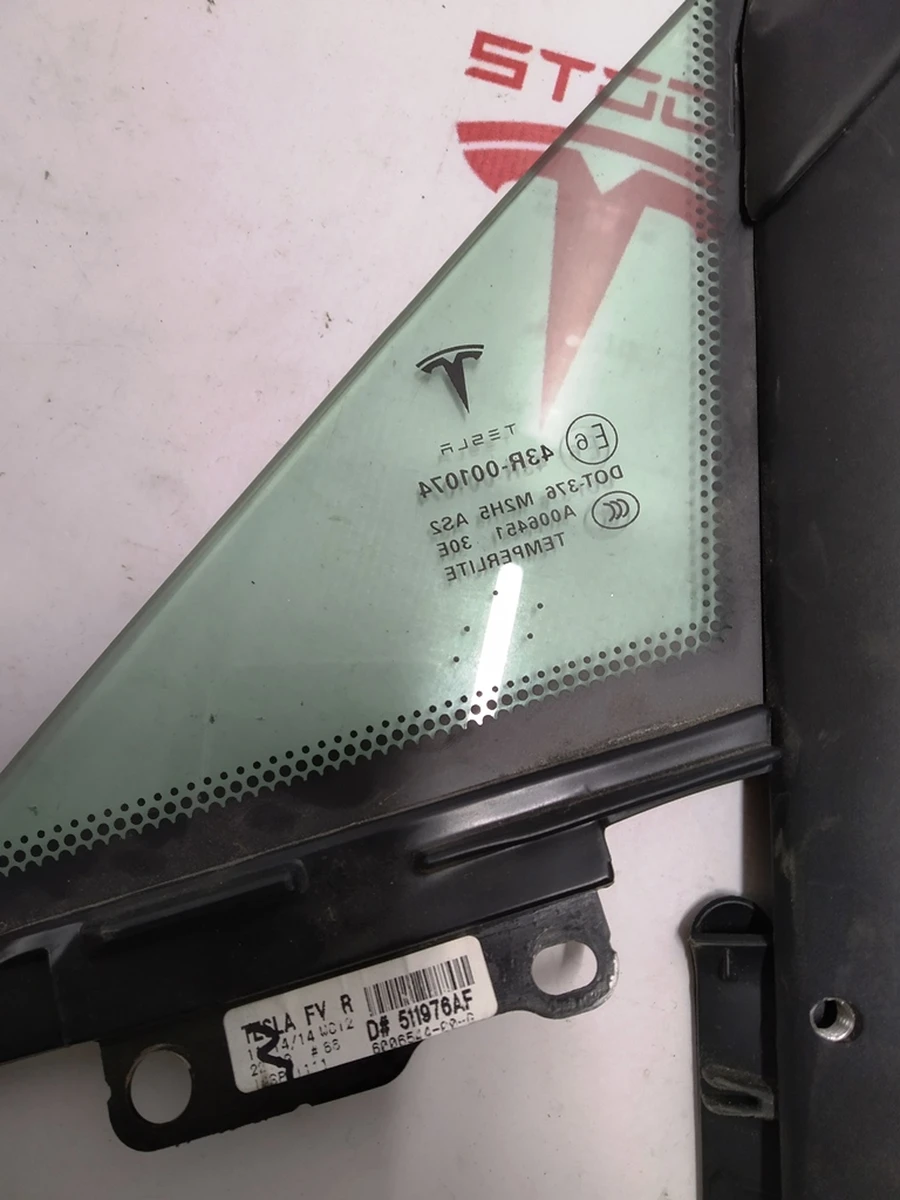 3 Форточка передня права Tesla model S, model S REST 6006544-00-J