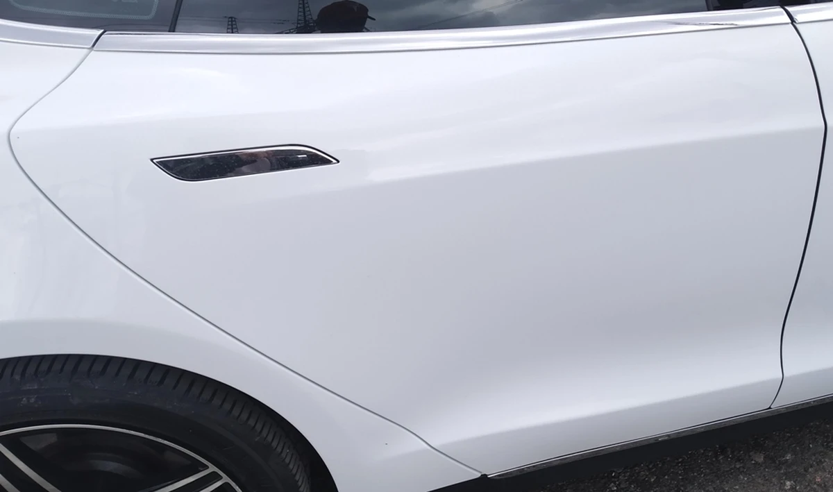 6 Двері задні права (метал) PBCW Tesla model S 6006566-E0-H