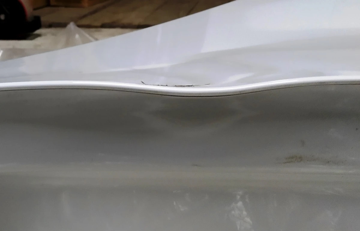 6 Дверь задняя правая (металл) (с повреждениями) Tesla model S 6006566-E0-H