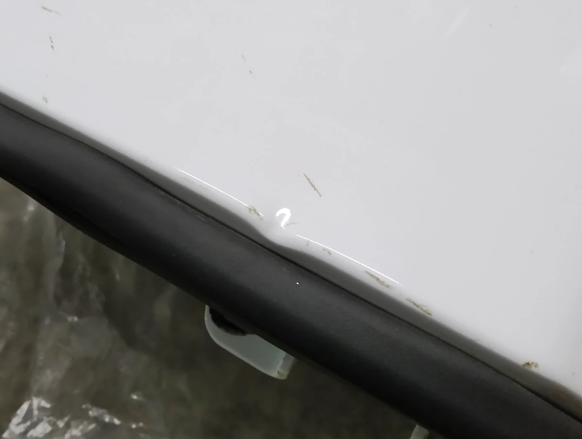 6 Дверь задняя правая (металл) (с повреждениями) Tesla model S 6006566-E0-H