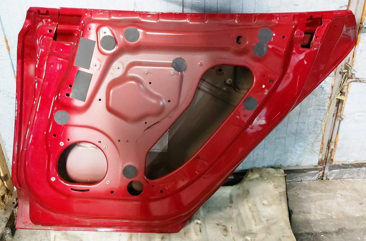 6 Двері задні права PPMR метал Tesla model S 6006566-E0-H